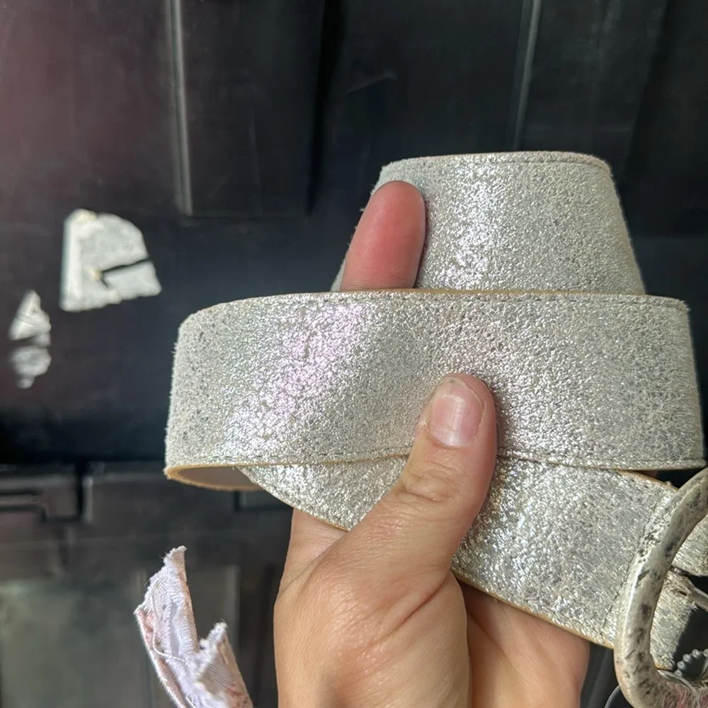Leatherock metallic melody belt